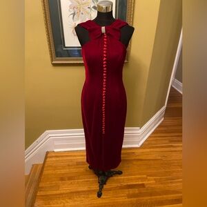 Old Hollywood glam gown